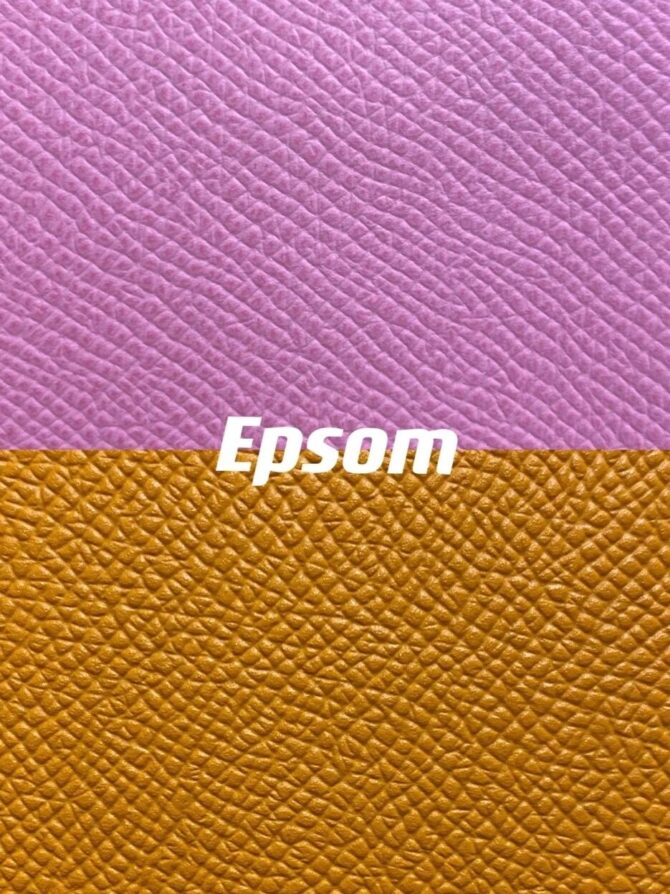 Epsom Leather color card